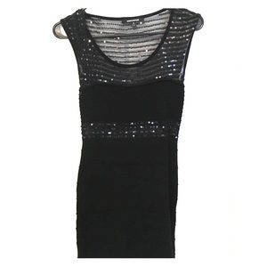 Size M Sequence Bandage Dress w/ Mesh Cutouts